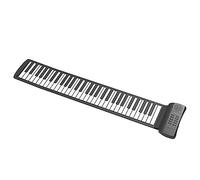 SOIMISS Portable Keys Roll Up Piano Silicone Electronic Keyboard for Beginners Lightweight Easy to Carry Built Speaker for Adults