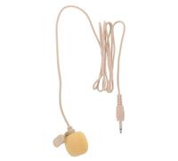 SOIMISS Portable Mini Lapel Microphone for Laptop and Capacitor Interview Mic Tie Clip Lightweight Lavalier Mic for Video Recording Vlogging and Online Meetings