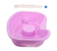 SOIMISS Portable Shampoo Bowl for Hair Washing Basin Bedridden Elderly Easy Hair Washing with Comfortable Neck Support, Lightweight and Disabled for Home and Care