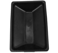 SOIMISS Portable Toilet Chair with Lid, Thickened Universal Bedside Commode Potty for Seniors and Elderly Wheelchair Users, Black Plastic Pull-Out Commode for Adult Disabled Care