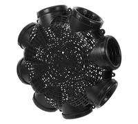 SOIMISS PP Fishing Bait Cage with Hollow Design for Eel Shrimp Crayfish Crabs Sturdy Fishing Trap Basket Feeder Holder for Bait Retention and Multi-species Catching