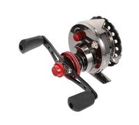 SOIMISS Professional Full Metal Fishing Reel Right Hand Ice Fishing Accessory Lightweight Compact Sea Pole Compatible Comfortable Handle Design