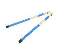 SOIMISS Professional Wooden Drum Mallets 19-pair Blue Bamboo Drumsticks Percussion Instrument Accessories for Drum Kit and Band Use