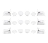 SOIMISS Proof Cupboard Locks with No-Drill Installation, Magnetic Drawer Locks Made of Sturdy Abs Material, Invisible Design for Home Use, Includes Key and Installation Assistant
