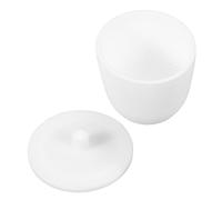 SOIMISS Ptfe Melting Crucible with Lid Non-stick Laboratory Crucible Bowl for Chemical Analysis High Temperature Resistant and Crack-resistant Lab Equipment