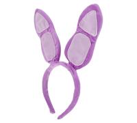 SOIMISS Rabbit Ear Headband Purple Foldable Bunny Ears Hairband for Women Dress-up Halloween Party Cosplay