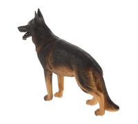 SOIMISS Realistic German Shepherd Figurine Puppy Action Figure for Detailed Shepherd Dog Model for Educational Play and Birthday Artisan Crafted Animal Statue