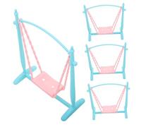 SOIMISS Realistic Miniature Doll Swing Swing Accessories for Dollhouse Easy Setup for Imaginative Play and Role Playing Fun