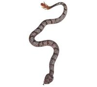 SOIMISS Realistic Silicone Fake Snake for Pranks and Halloween Party Decoration Articulated Garden Prop to Scare Squirrels and Birds Multifunctional Pseudocerastes Urarachnoides Model for
