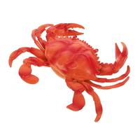 SOIMISS Realistic Simulation Crab Model for Ocean Theme Creative Soft Rubber Crab for Fish Tank Photography Props and Garden Decoration