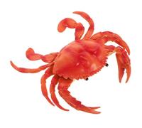 SOIMISS Realistic Simulation Crab Model for Ocean Theme Creative Soft Rubber Crab for Fish Tank Photography Props and Garden Decoration