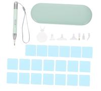 SOIMISS Rechargeable Diamond Dotting Pen Kit for DIY Drill Painting Stainless Steel Plastic Construction Energy Saving LED Light Tool for Cross Stitch and Rhinestone Crafting Green