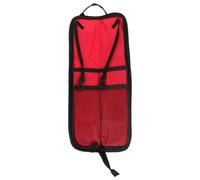 SOIMISS Red and Convenient Carrying Options Drum Stick Bag Made of Sturdy Oxford Cloth with Ample Storage Space to Store and Transport Drumsticks for Drummers