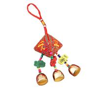 SOIMISS Red Cloth Hanging Bell Ornament for New Year Indoor Decoration, Featuring Fine Workmanship and Easy to Hang, for Spring Festival Celebration and Classic Chinese New Assorted style