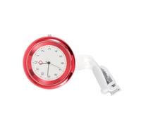 SOIMISS Red Nurse Pocket Watch Brooch Pin Watch 9x4.4cm Glass