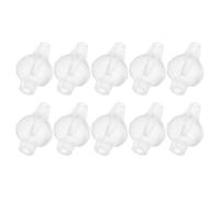 SOIMISS Replacement Nasal Care Nasal Irrigator for Silicone Tip 10pcs and Nose Cleaner , Soft Round Nose Rinsing Head with Seamless Design
