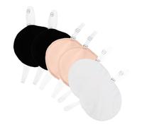 SOIMISS Reusable Underarm Sweat Absorbent Pads with Sweat-Wicking Fabric Invisible Armpit Shields for Women Sports and Office Wear 3 Pairs