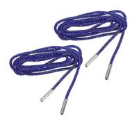 SOIMISS Rhinestone Shoe Laces for Sneakers and Hat Drawstrings Blue 120cm | Cotton and Rhinestone Build, Easy Installation, Resists Breakage, Quick Style Changes for Gym Workouts and Running