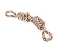 SOIMISS Rope Dog for Large Dogs Interactive Tug War Chewing with Whistle Safe Non-toxic Material Puppy Training Chew for Indoor Play and Anxiety Relief