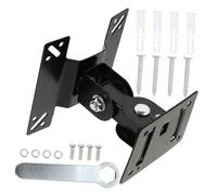 SOIMISS Rotatable Wall Mounted Tv Bracket for Screens Swivel Monitor Mount with Strong Load-bearing Metal Space-saving Corner Tv Wall Hanger for Living Convenience