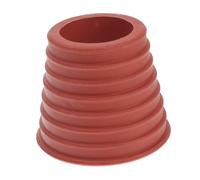 SOIMISS Rubber Parasol Cone Wedge for Patio Table Outdoor Umbrella Plug Brown Weather-Resistant Rubber Base Prevents Scratches and Wind Sway Easy Installation and Removal