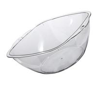 SOIMISS Salon Clear Plastic Wash Basin Durable Face Cleansing Basin for Home Salon Use Transparent Design Practical Skin Care Tool for Personal Care Washing Up