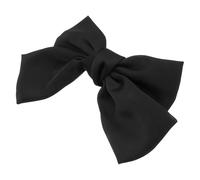 SOIMISS Satin Bow Hair Clip Large Barrette Sturdy Cloth Material Spring Hairpin for Women Formal Occasions