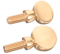 SOIMISS Saxophone Neck Tightening Screws Pair Metal Small Neck Screws for Alto and Soprano Saxophones Accessory for Musicians