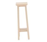SOIMISS Scale Mini Furniture for Dollhouse Decoration Smooth Surface Mini High Stool Adornment DIY Miniature House Accessory