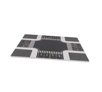 SOIMISS Scale Miniature Urban Roadway Board for Sand Tables Easy Apply Traffic Road Model for Architectural Landscape Flexible Design for City Planning DIY Decor