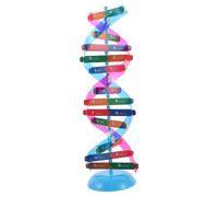 SOIMISS Scientific Molecular Model Kit Dna Double Helix Structure Build for Biology Teaching Genetics Learning Tool Interactive Educational Aid for School and Lab Use