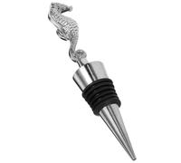 SOIMISS Seahorse Zinc Alloy Wine Bottle Stopper Decorative Animal Head Design Tight Seal for Red and Wine Festival Use and Easy to Clean