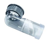 SOIMISS Sewer Hose Fitting Elbow with One Way Valve for Drain Hose for Bathroom Sink Washing Vegetables Compact Material Easy to Install and Maintain
