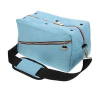 SOIMISS Sewing Tool Storage Box Crochet Yarn Bag Portable Knitting Bag Shoulder Strap for Outdoor Use Large Capacity for Yarn Organizers and Storage