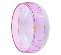 SOIMISS Silent Surface Small Smooth Exercise Hamster Wheel for Pets Plastic and Interactive Fun Design Use to Reduce Damage and Provide Quiet Running Experience Household Furniture