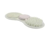 SOIMISS Silicone Foot Massage Pad with Exfoliating Pumice Stone and Non-Slip Suction Cups, Green Foot Scrubber Mat for Men’S Pedicure and Shower Cleaning