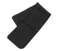 SOIMISS Silicone Refrigerator Floor Tray with Anti-slip Flexible Mat Spill Catcher for Mini Fridge Washing Machine Dryer Freezer Multipurpose Appliance Protector in Black