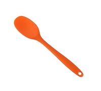 SOIMISS Silicone Soup Spoon with Fully Wrapped Handle, Soft Head Nonstick Serving Scoop, Long Utensil for Kitchen Food Serving