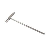 SOIMISS Silver Steel Thumb Piano Tuning Hammer Durable Polished Repair Tool for Kalimba Mbira Sanza Pitch Thumb Piano Accessory Portable and Easy to Use