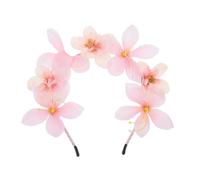 SOIMISS Simulation Flower Headband for Girls Floral Artificial Headband Seasonal Design for Wedding Parties and Holidays