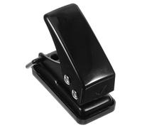 SOIMISS Single Hole Puncher for Paper and Cardstock Portable Handheld Hole Punch Tool with Ergonomic Design Durable Iron and Plastic Construction for Crafts Scrapbooking and Office Use