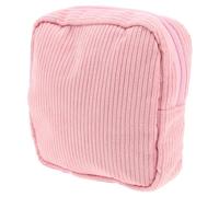 SOIMISS Small Aesthetic Makeup Bag for Women Portable Mini Cosmetic Organizer Pouch for Makeup Coins and Sanitary Pads Chic Design Versatile Travel Essential