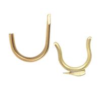 SOIMISS Small b Flat Trumpet Finger Hooks Front and Back Finger Hook Brass Musical Instrument Accessories