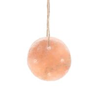 SOIMISS Small Pet Salt Block Pendant with Fine Grinding Smooth Surface