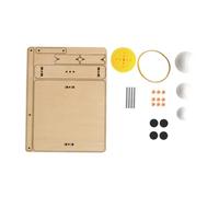 SOIMISS Solar System Model Three-ball Instrument Educational Astronomy Teaching Tool for Students with Multi- Orbit Demo of Earth Moon Sun Rotation and Seasonal Changes