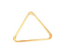 SOIMISS Solid Color Wooden Triangle Snooker Pool Ball Rack Holder Durable and Lightweight Billiards Accessory for Standard Balls Organizes Game Room Clutter for Snooker and Pool Tables