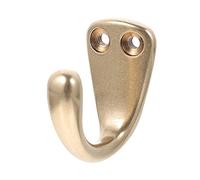 SOIMISS Solid Copper Wall Clothes Hook with Bright Finish Hanging Hook with Installation Screws for Bedroom Living Room and Home Storage Organizer