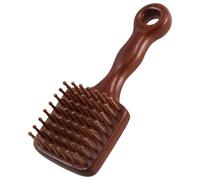 SOIMISS Solid Sandalwood Scalp Massage Comb Wide Tooth Detangling Brush for All Hair Types with Comfortable Grip Wood Hair Massager for Travel and Daily Head Care