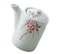 SOIMISS Soy Sauce Bottle Ceramic Seasoning Container Multi Use Vinegar Dispenser for Kitchen Oil Storage Pot Stylish Design for Clean Table Settings