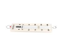 SOIMISS Spring Dynomometer Newton Force Laboratory Tool for Physics Mechanics Experiments with Metal and Plastic Construction Compact Lightweight Design for Classroom Use